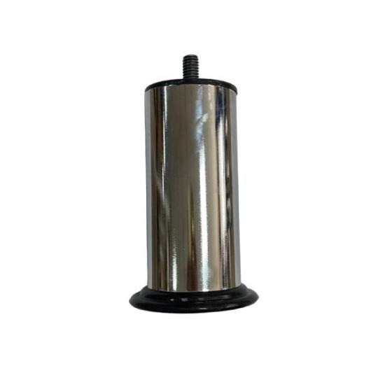 Baza Ayağı Metal Krom Ayak M8 İnce Vidalı 10 Cm